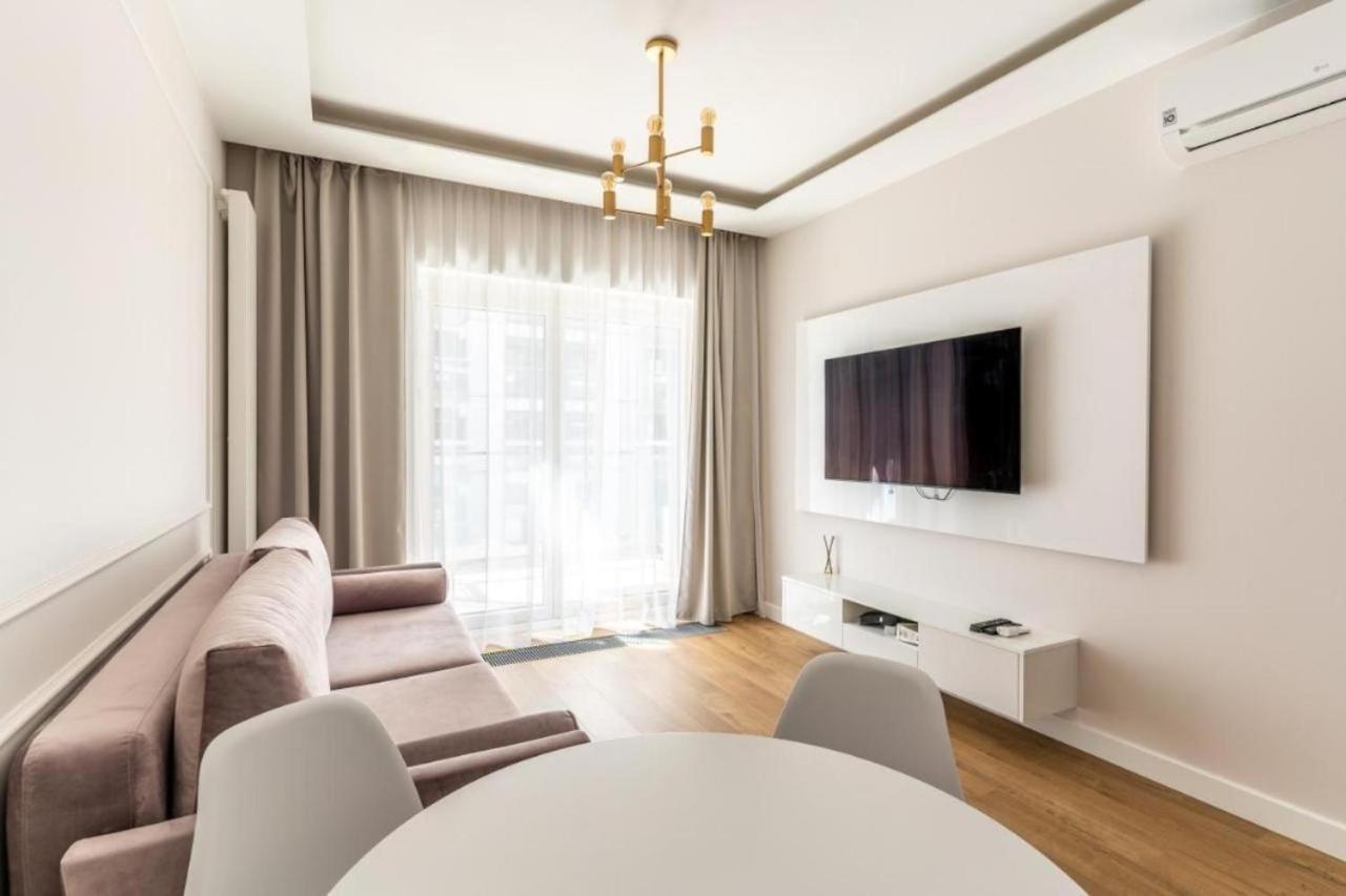 Apartament Mennica Residence - Golden Apartments - Comfortable And Stylish Warschau Exterior foto